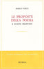 Forti Marco: Le proposte della poesia e nuove proposte