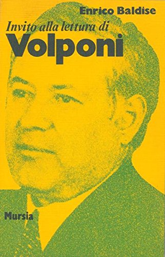 Invito alla lettura di Volponi   (di Baldise E.)