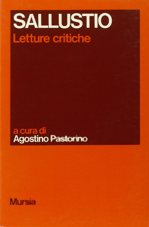 Pastorino A.: Sallustio