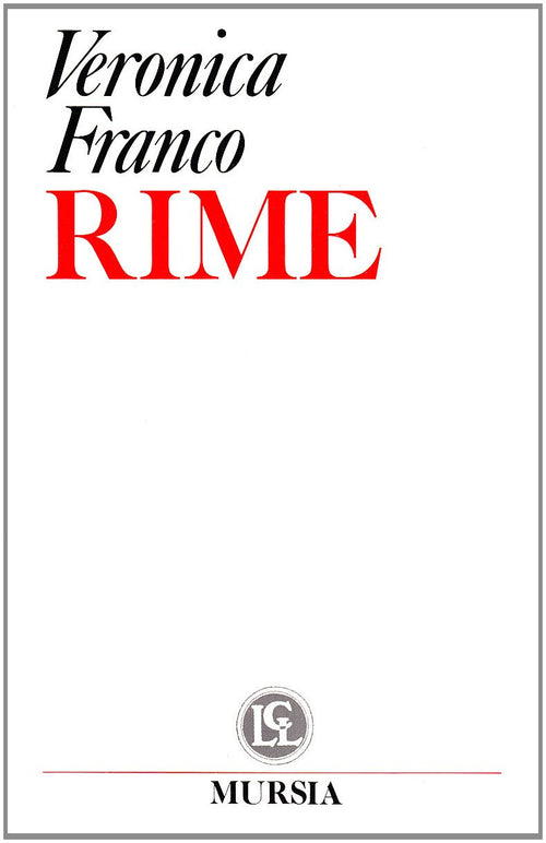 Franco V.: Rime  ( Bianchi S.)