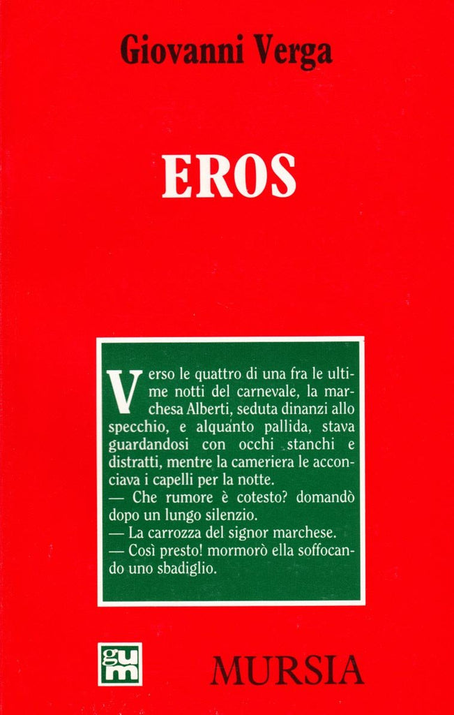 Verga G.: Eros  ( Tellini G.)