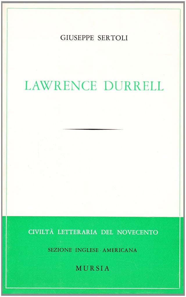 Sertoli G.: Lawrence Durrell