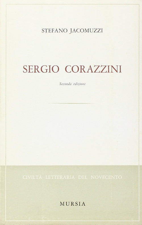 Sergio Corazzini di Jacomuzzi S.