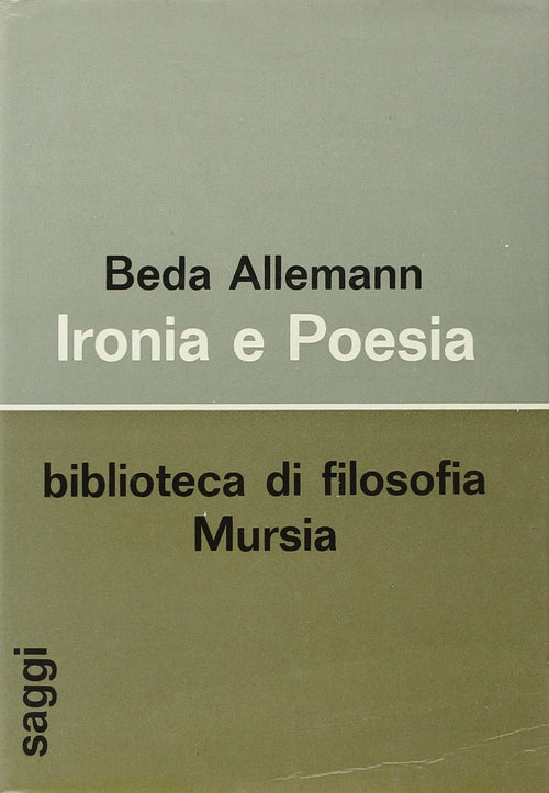 Allemann B.: Ironia e poesia