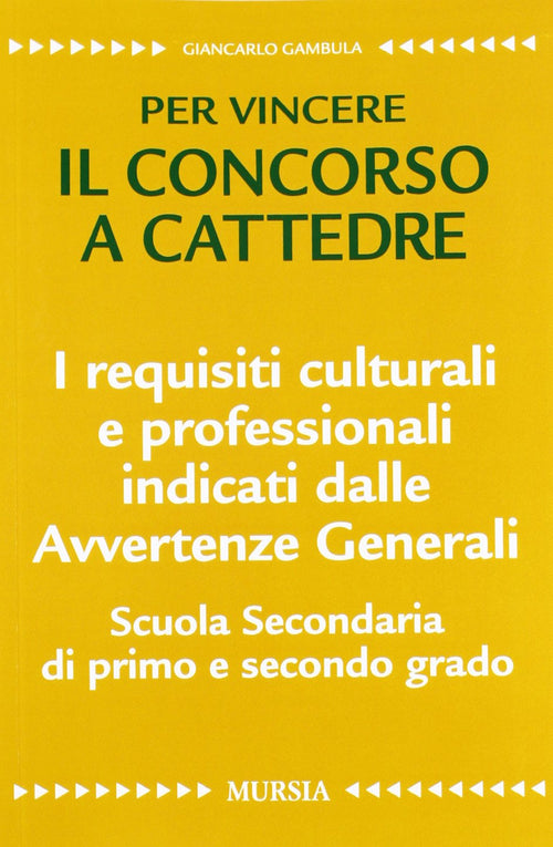 Gambula G.: Scuola secondaria di primo grado