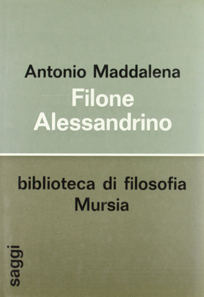 Maddalena A.: Filone Alessandrino