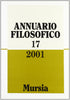 Annuario filosofico n.17 / 2001
