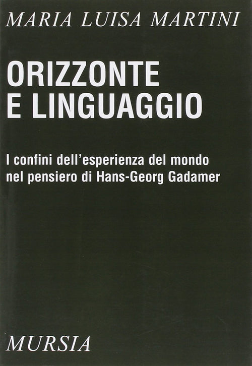 Martini M.L.: Orizzonte el linguaggio