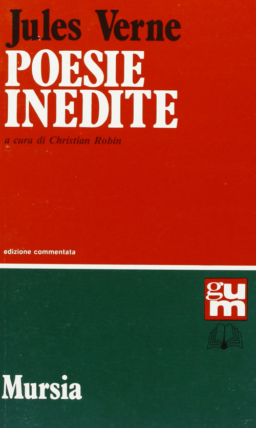 Verne Jules: Poesie inedite  ( Robin Ch.)