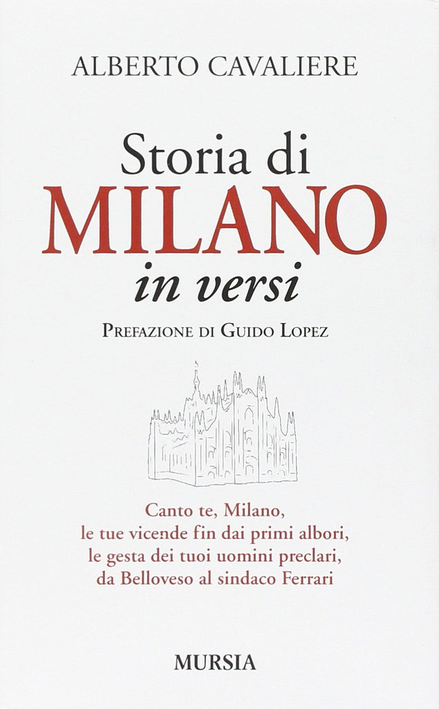 Cavaliere A.: Storia di Milano in versi