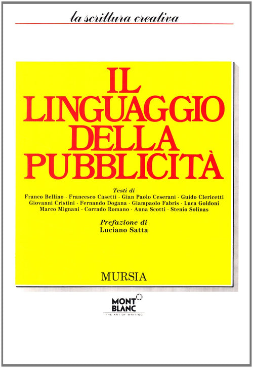 AA.VV.: Il linguaggio della pubblicita'