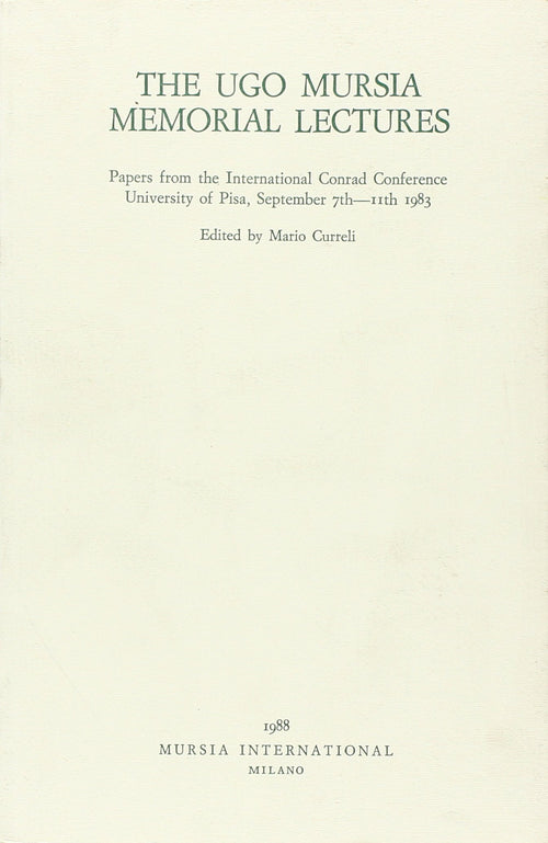 AA.VV.: The Ugo Mursia memorial lectures