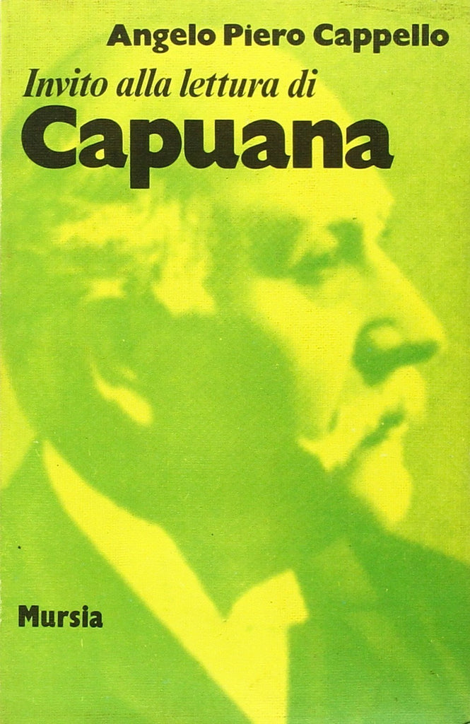 Invito alla lettura di Luigi Capuana   (di Cappello A.P.)