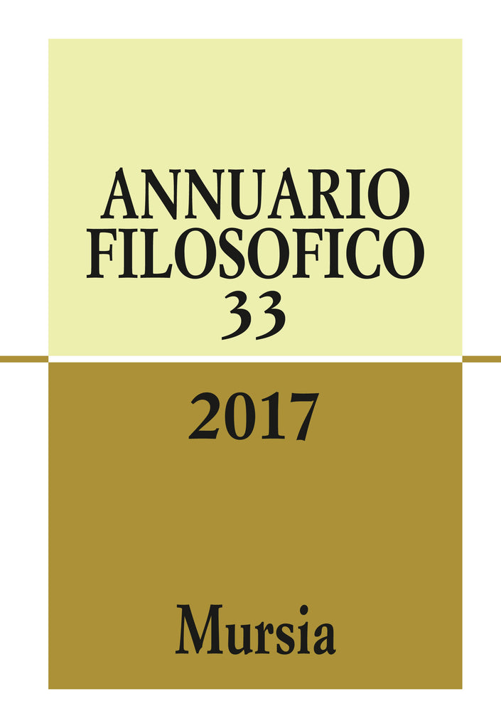 Annuario filosofico n.33 / 2017