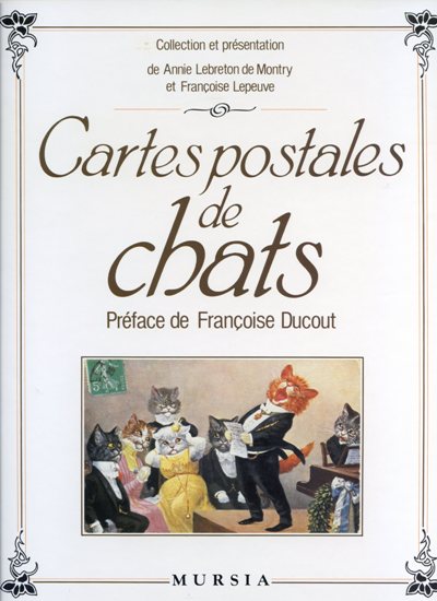 Cartes postales des chats